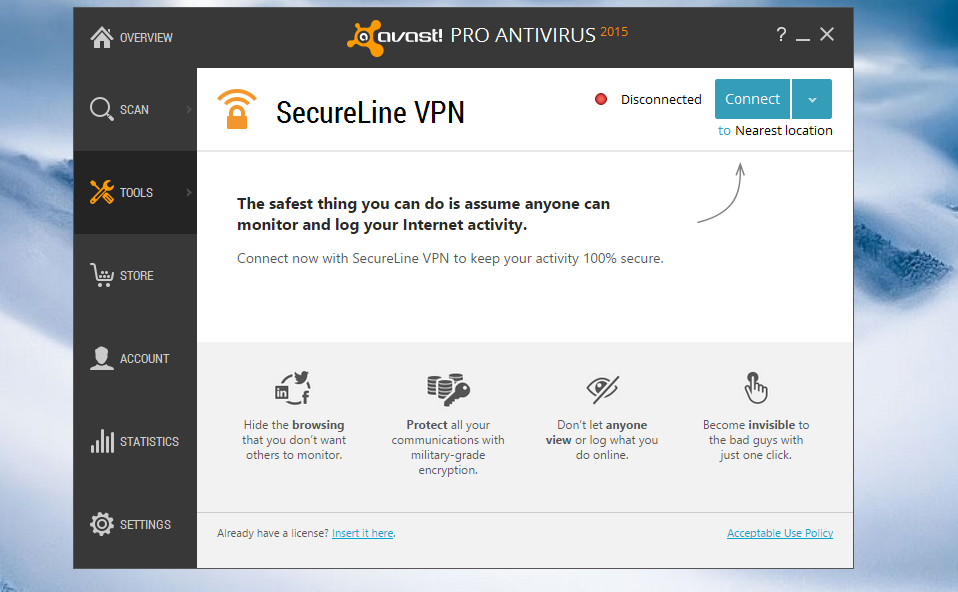 secureline vpn license key